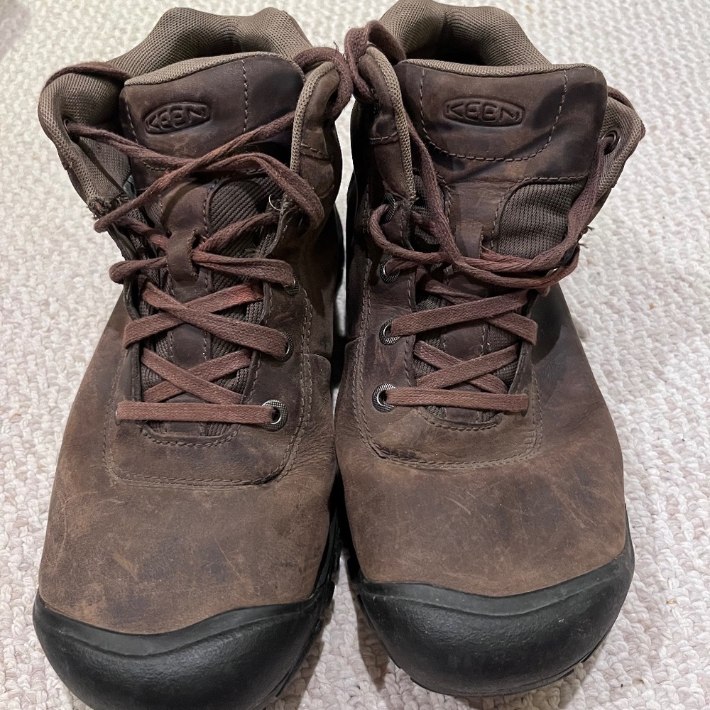 Keen Dark Brown Men's Lace-Up Boots